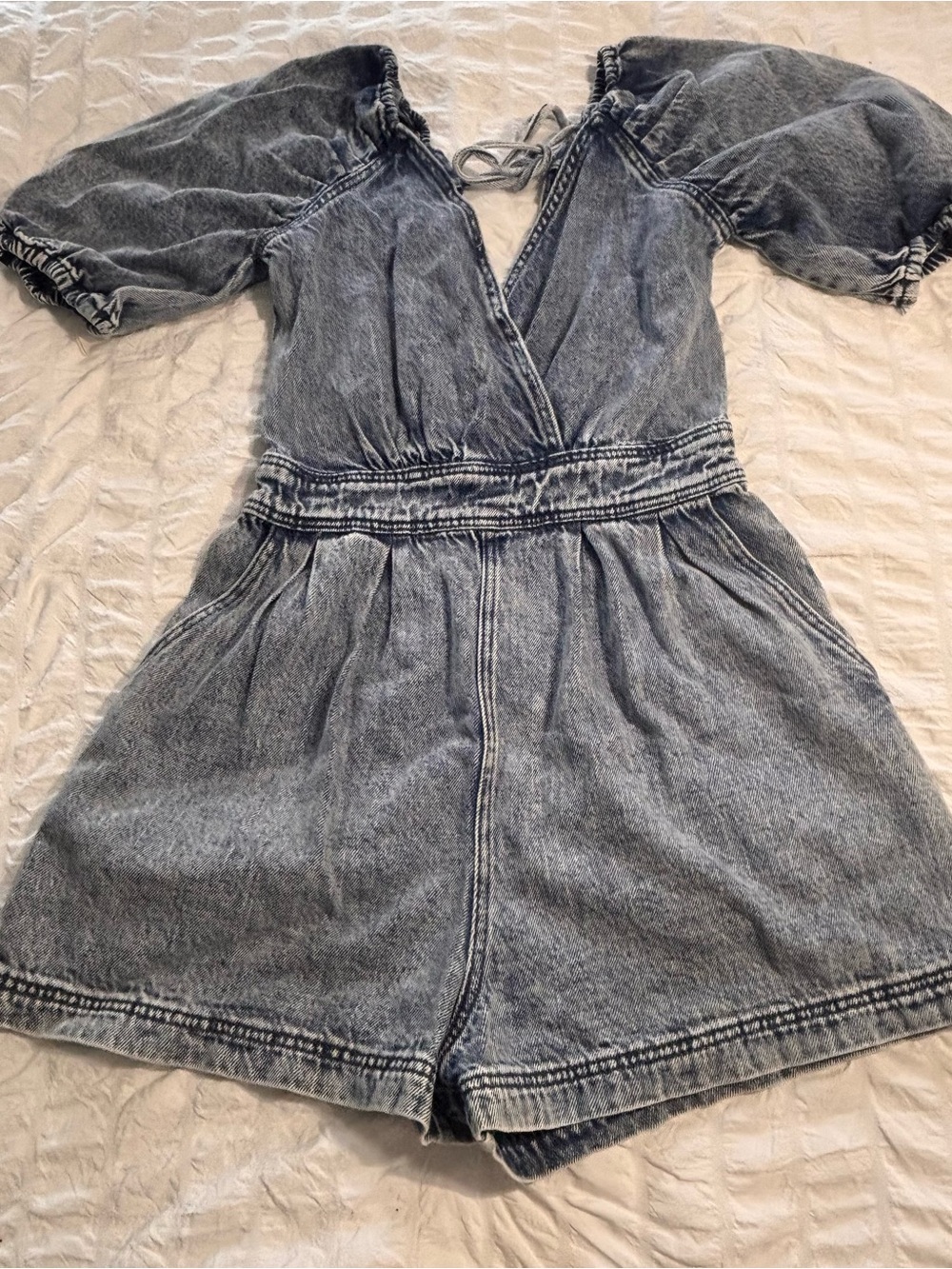 Idem Ditto Denim Romper | Size S | NWT/Never Worn ✨